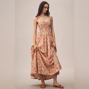 Anthropologie Love The Label Micah Sleeveless Maxi Dress
